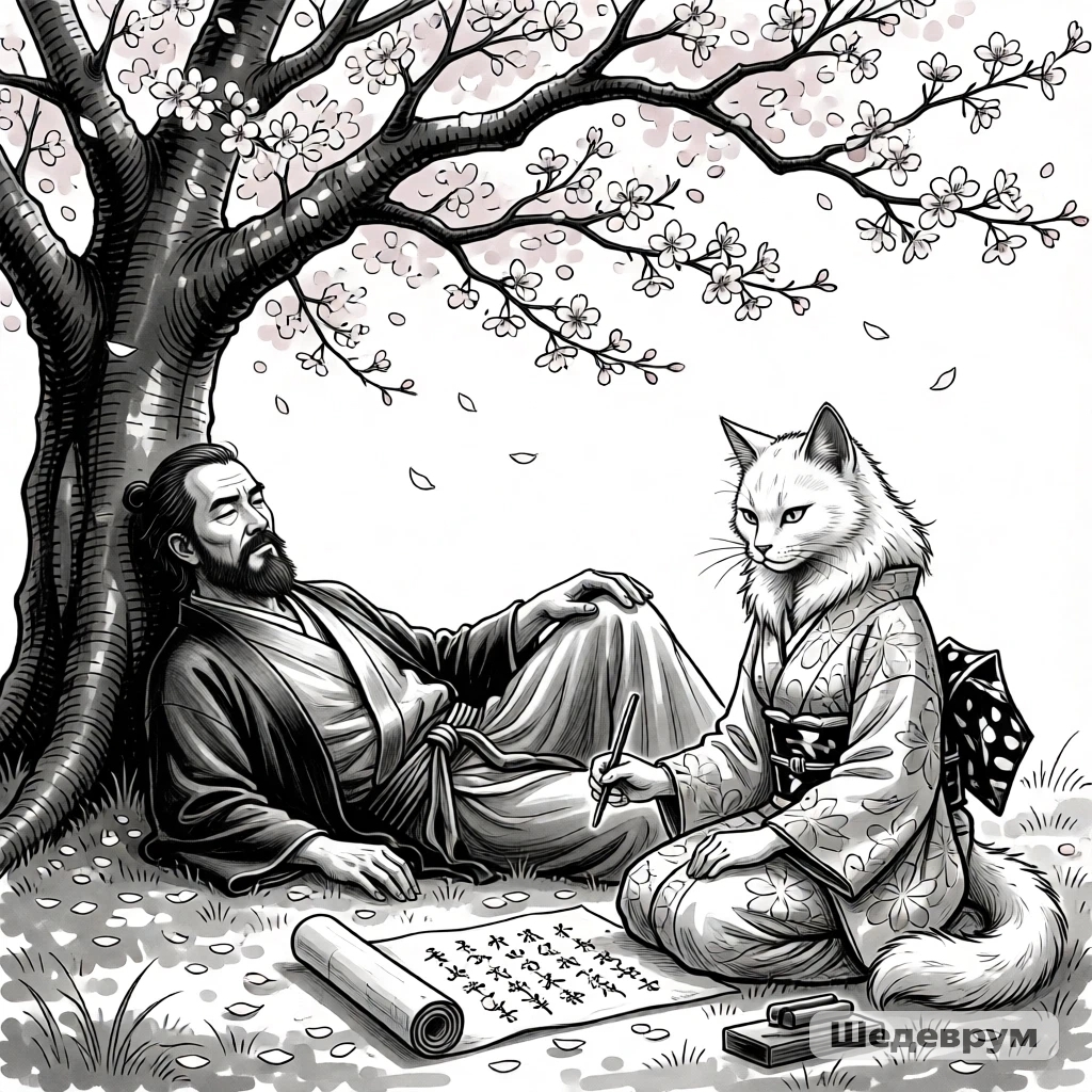 Continuation of the post Basho and Kisho - My, Neural Network Content, Neural Networks, Furry, Furry feline, Furry cat, Neural network art, Reply to post, Longpost