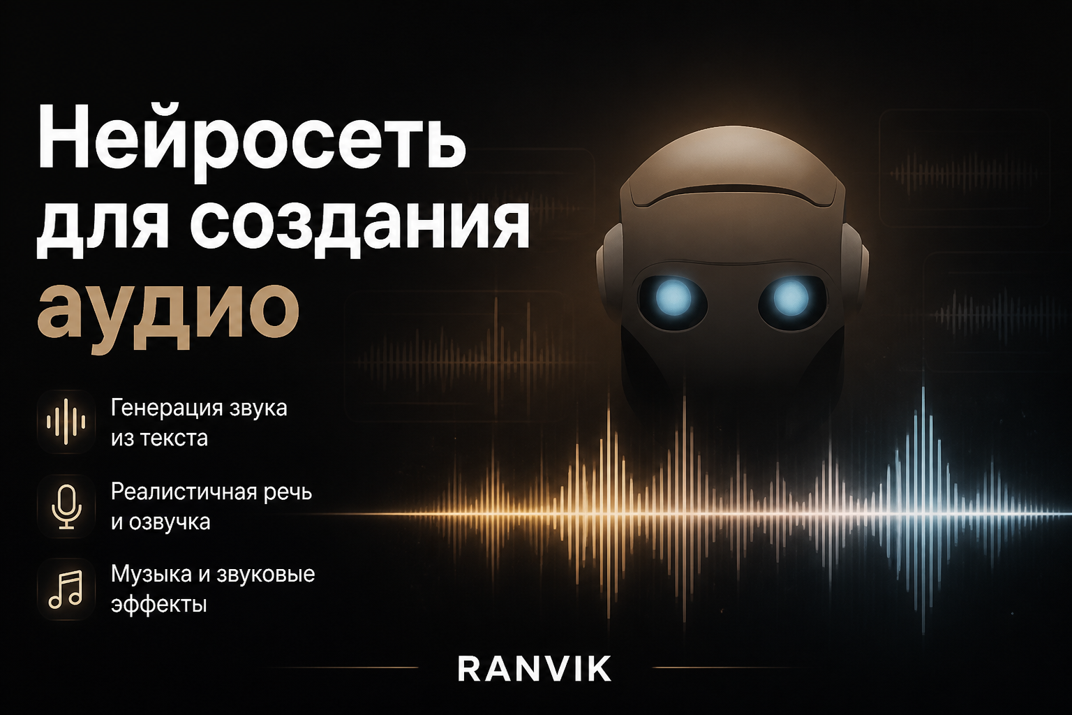 Neural Network for Audio Creation: How to Create Realistic Audio from Text in Seconds Using a Neural Network Online for Free - Neural Networks, Openai, Artificial Intelligence, Music, Audio, Promts for neural networks, Chat Bot, Longpost