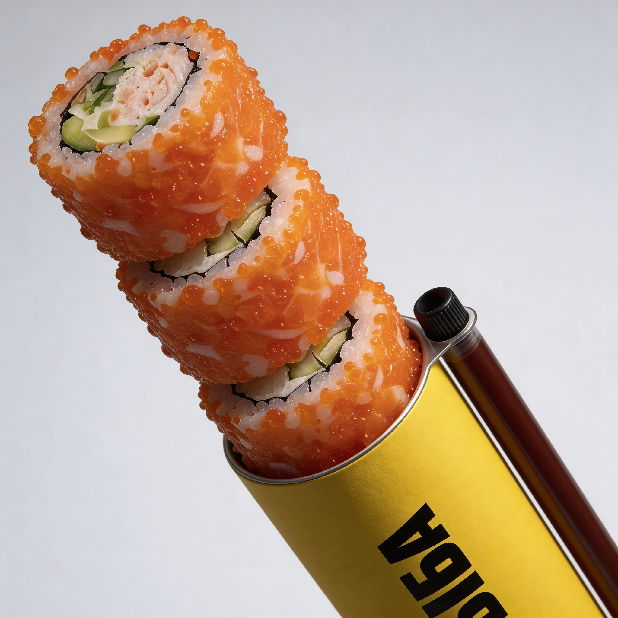 Like shawarma, only sushi - My, Food, A restaurant, Sushi, Longpost, Street food, Catering business, Japanese food, Innovations, Video, Vertical video, Short videos