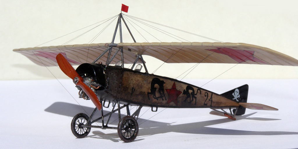 Morane L - Morane with cats - My, Aviation, Military aviation, Aircraft modeling, Stand modeling, Scale model, Longpost