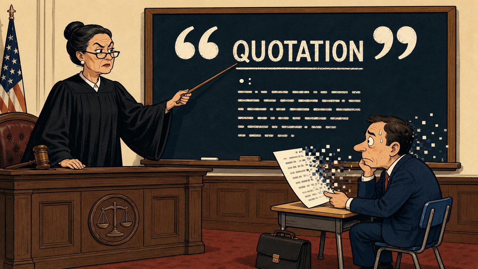 The lawyer was caught using AI quotes for the fourth time. The judge couldn't take it anymore and explained to him what quotation marks were. - My, IT, Artificial Intelligence, Chatgpt, Neural Networks