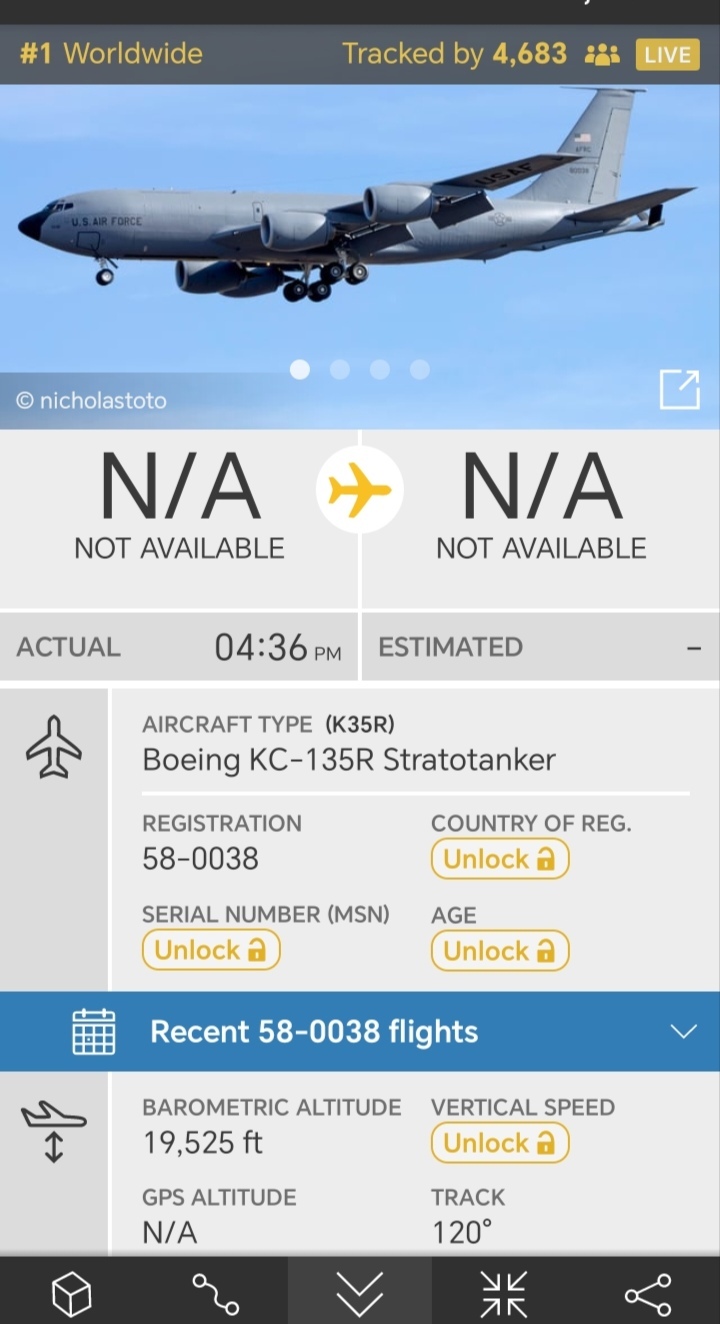 Why is a US military tanker making figure-eight turns in the sky? A Flightradar anomaly analysis - My, Aviation, Air force, Boeing, Longpost
