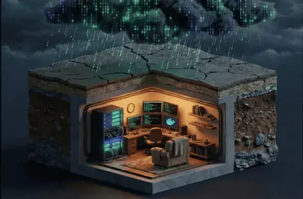 Строю свой Digital Bunker: Зачем в 2026 году нужен личный сервер и как его поднять, если ты не хакер - Windows, Компьютерная помощь, Баг, Linux, Длиннопост