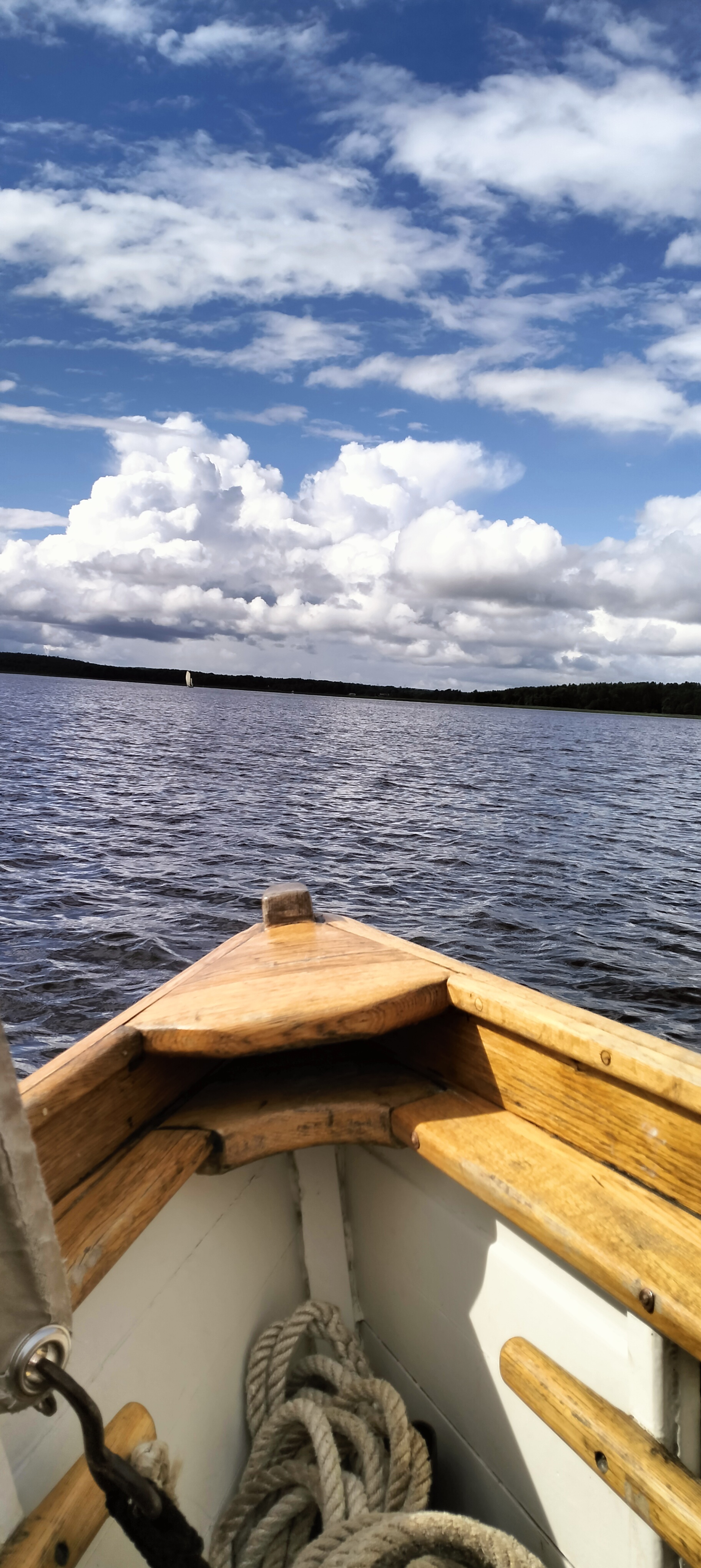 And here we spent two weeks sailing around the Vyborg Bay on gigs - My, Historical reconstruction, Baltic Sea, Sail, Whaler, Hike, Longpost