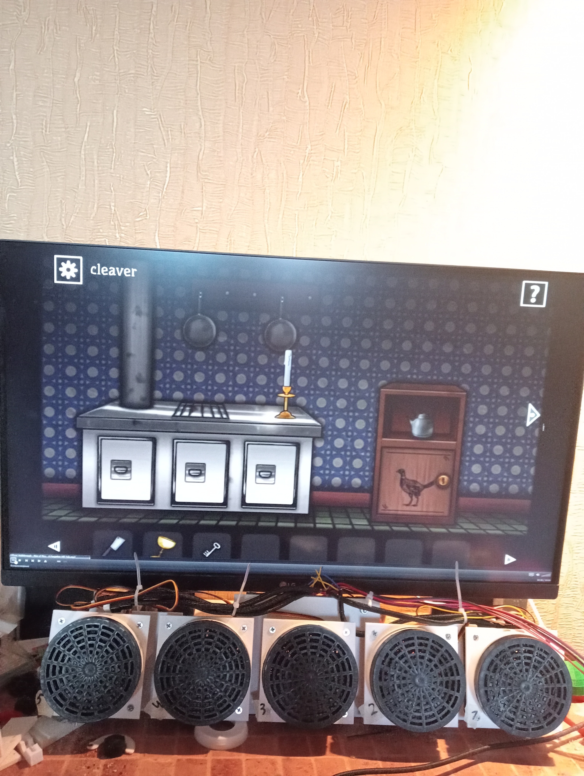 Homemade smell-o-vision system - My, 3D печать, Arduino, Home theater, Longpost