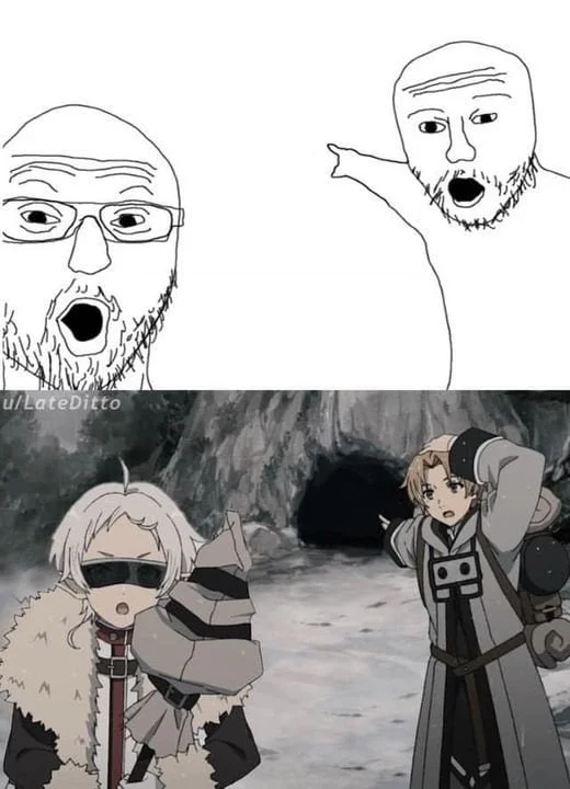 Random Anime Meme Collection #105 - Series Collections of random anime memes, Short videos, Vertical video, Anime, Anime memes, Picture with text, Video, Soundless, Longpost