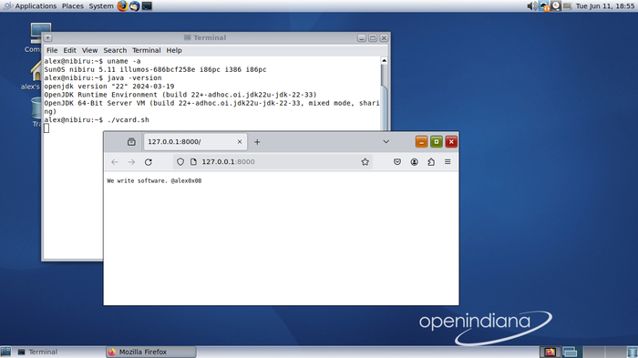 Solaris (OpenNexenta) � JDK 22