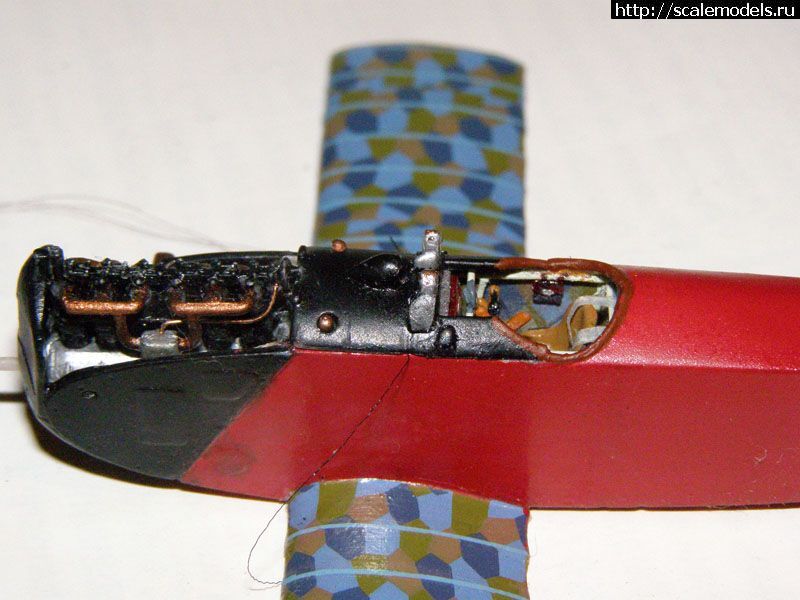 Fokker D-VII - Du doch nicht !! - My, Aviation, Military aviation, Fighter, Aircraft modeling, Stand modeling, Scale model, Longpost