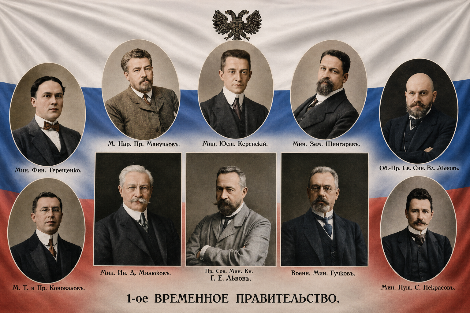 The Fall of the Russian Empire. Part 5. The Provisional Government - Series 1917, My, История России, Российская империя, October Revolution, February revolution, Caretaker government, Kerensky, Renunciation, Longpost