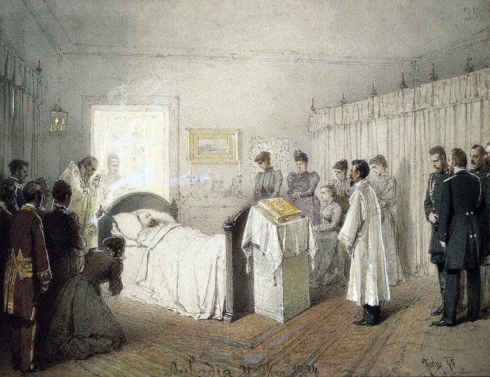 В октябре 1894 года сюда приехал тяжело больной Александр III — и умер в Малом дворце 20 октября.