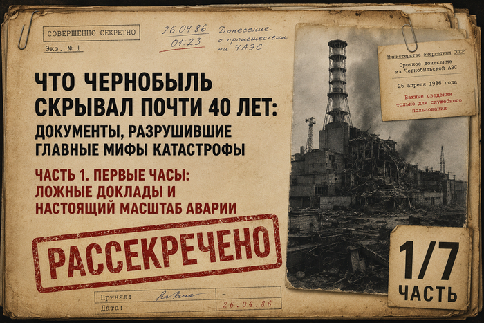 В Кремле думали, что реактор цел: о чём молчали первые донесения из Чернобыля