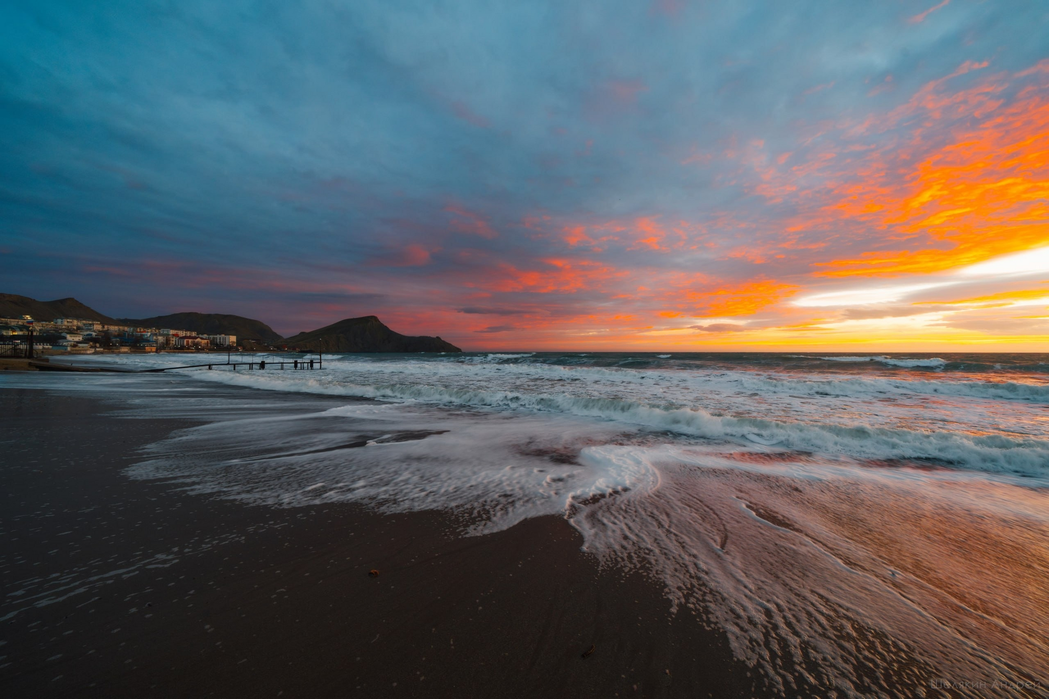 Provato Bay - My, Crimea, The photo, Black Sea, Crimean Mountains, Sky