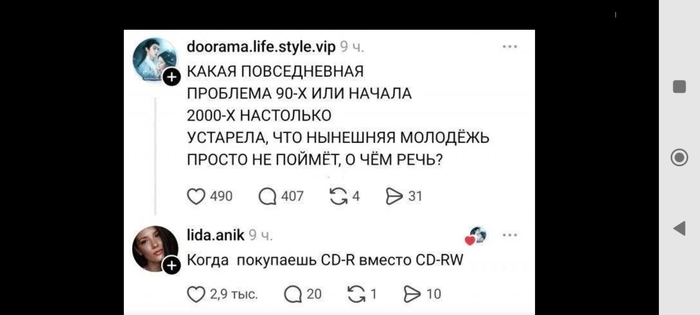 Проблемы предков