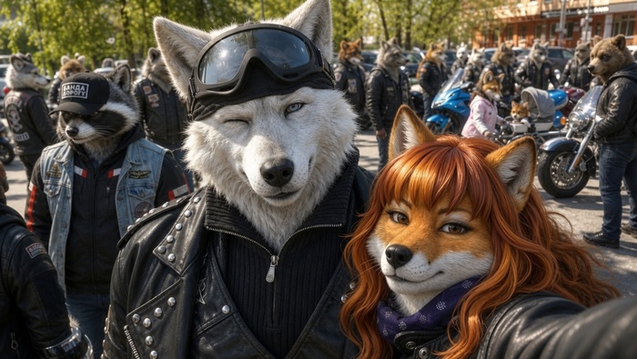 Фурри арт от Wolfmks #3981