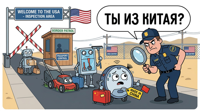 США запретили ввоз иностранных роботов — и под запрет попали робот-пылесосы