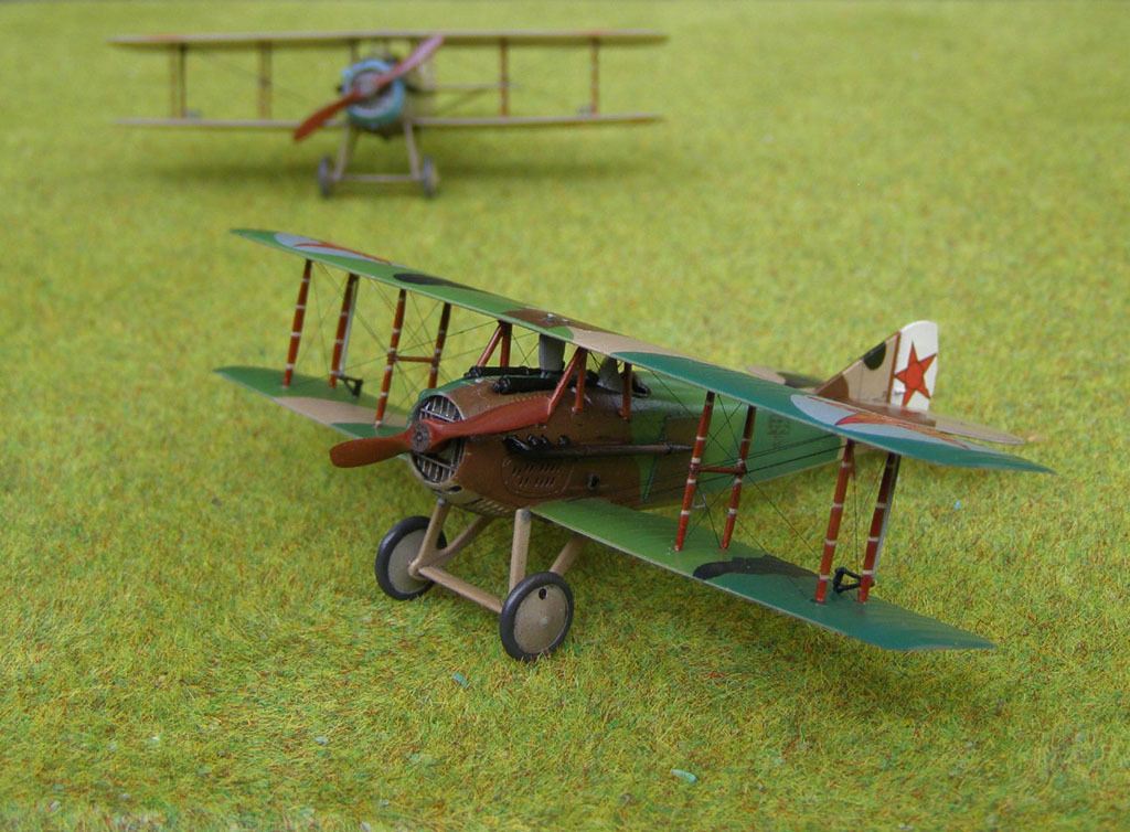 SPAD XIII, pilot A.D. Shirinkin - My, Fighter, Military aviation, Aviation, Aircraft modeling, Stand modeling, Scale model, Longpost