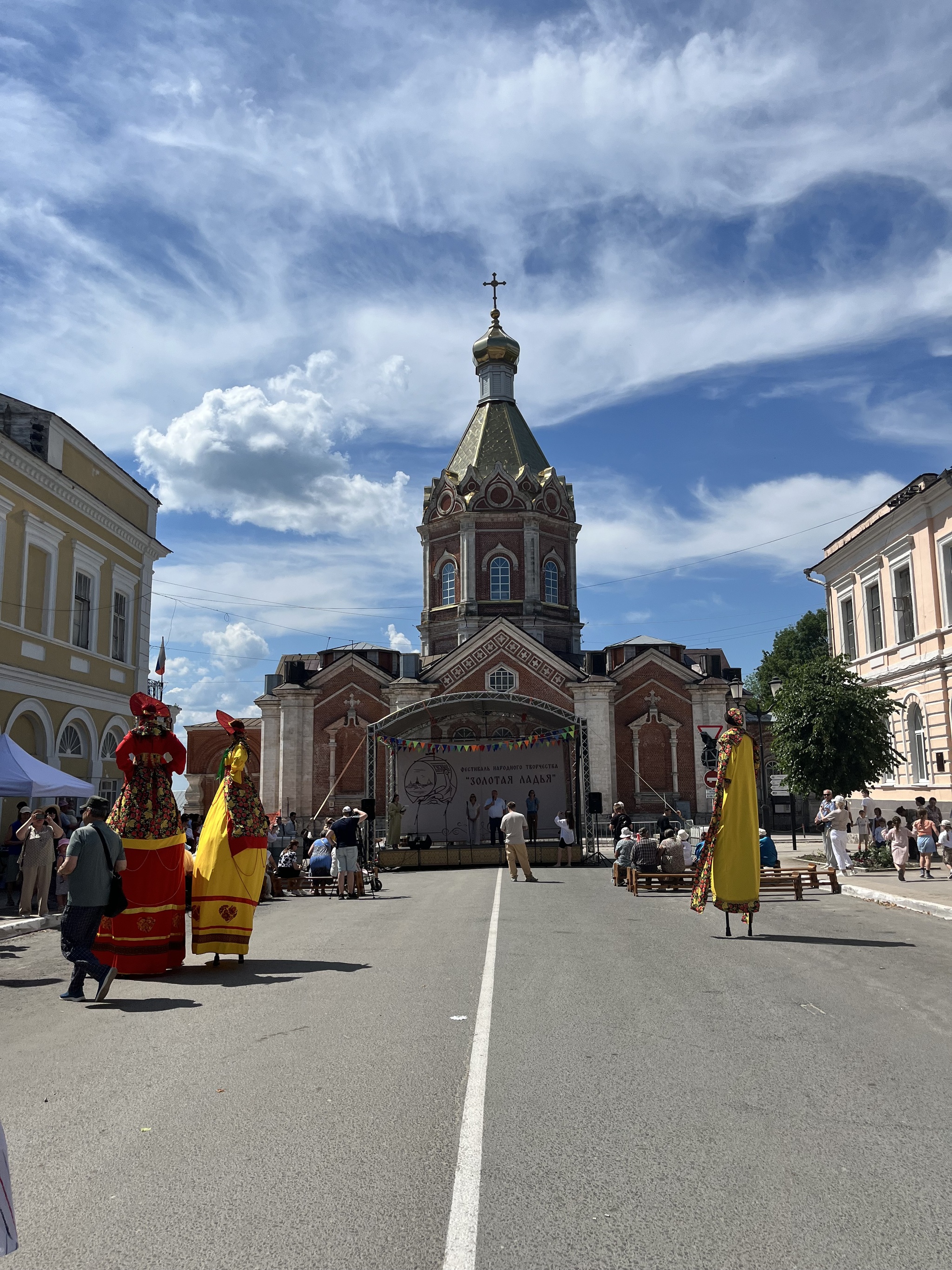 Good morning from glorious Kasimov. Photo post - Tourism, Interesting places, Travel across Russia, Drive, Leisure, The photo, sights, Good morning, Morning, History, Cities of Russia, Longpost
