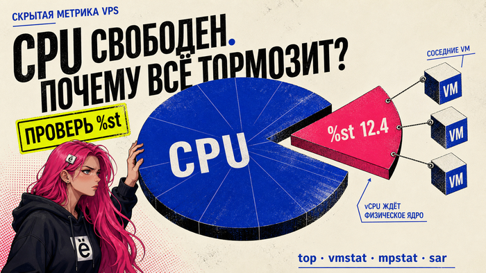CPU Steal �� VPS: ������� ������, ������� ����������� ������������� ����������