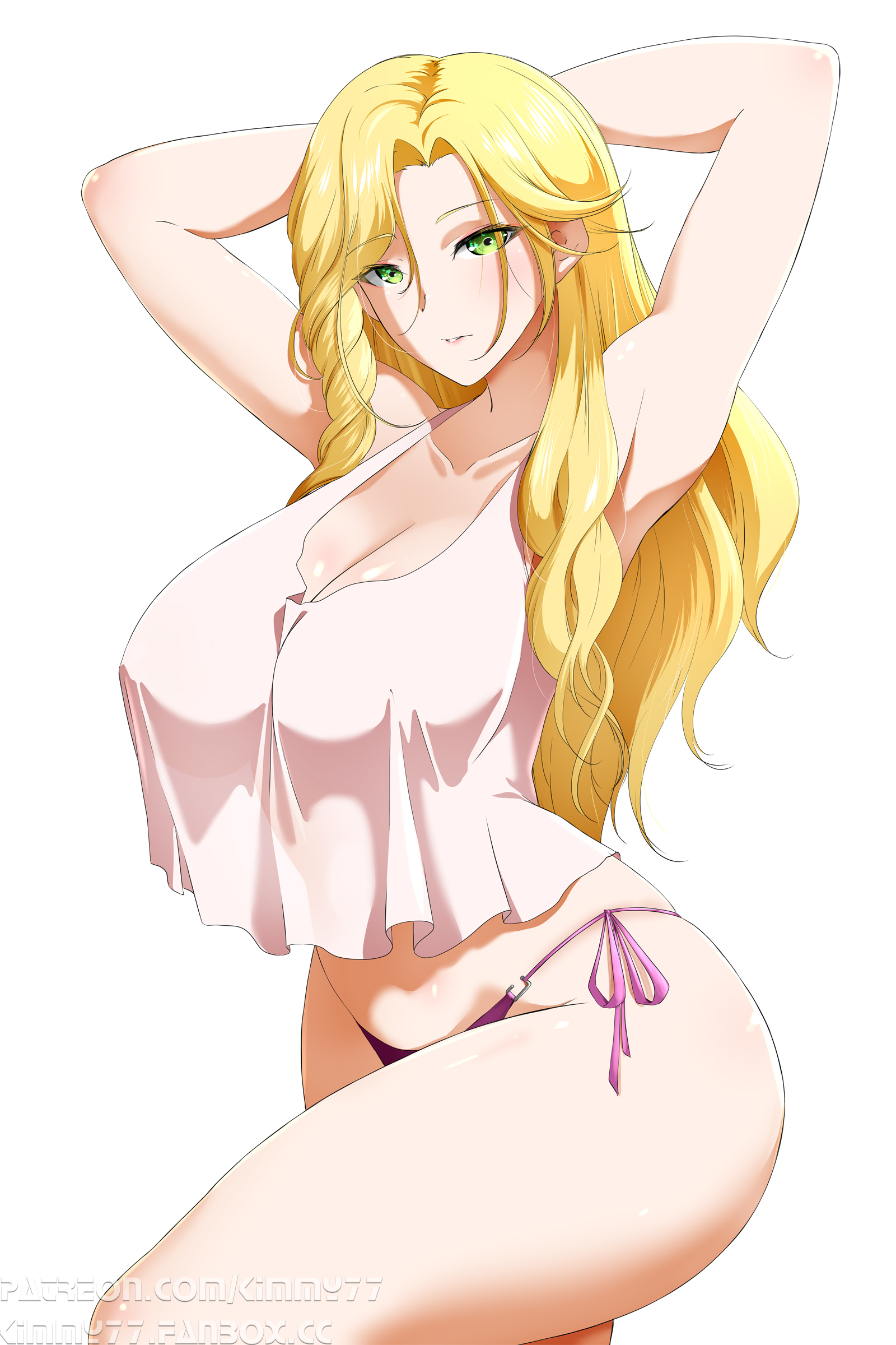 Glinda - 18+, Anime art, Pixiv, Anime, RWBY, Glynda goodwitch, Kimmy77, Longpost, NSFW