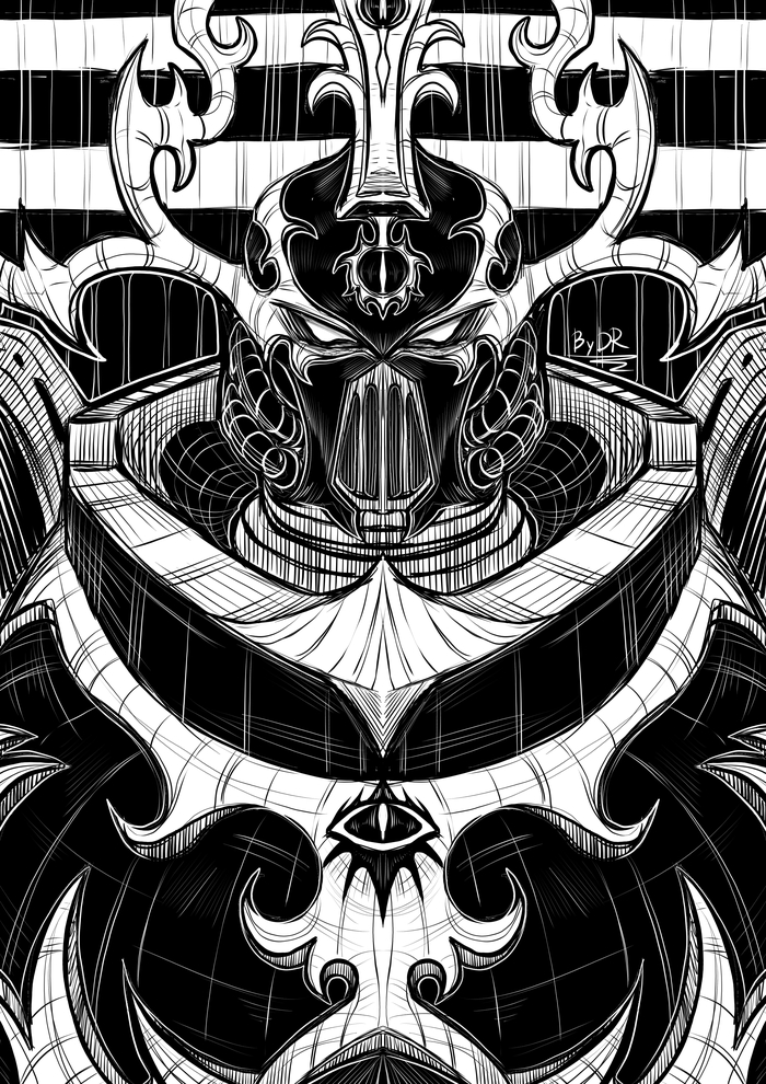 Работа: ART BY DRUMMER.