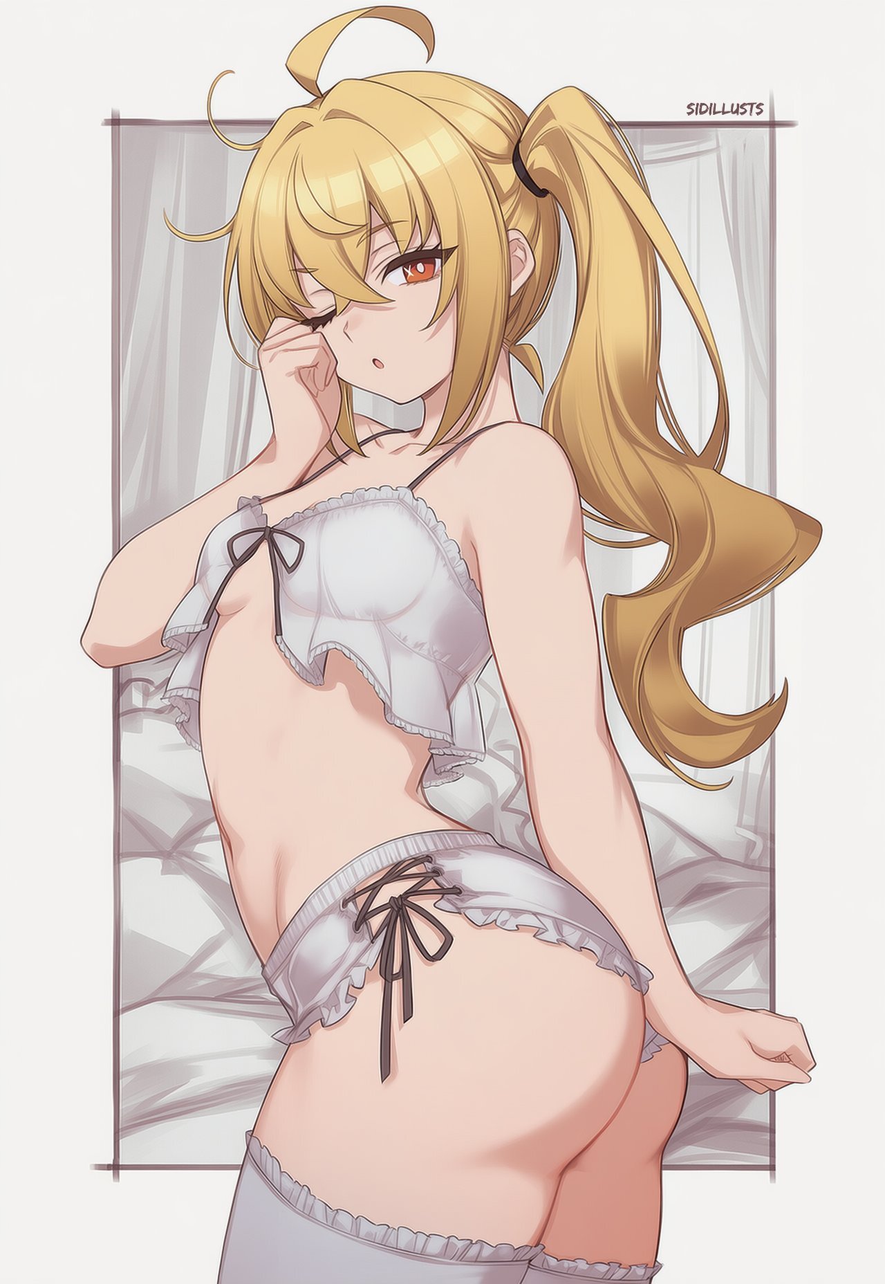 Continuation of the post Lucy - 18+, Neural Network Content, Sidillusts, Art, Anime, Anime art, Hand-drawn erotica, Erotic, Zenless Zone Zero, Lucy (Zenless Zone Zero), Games, Game art, Reply to post, NSFW