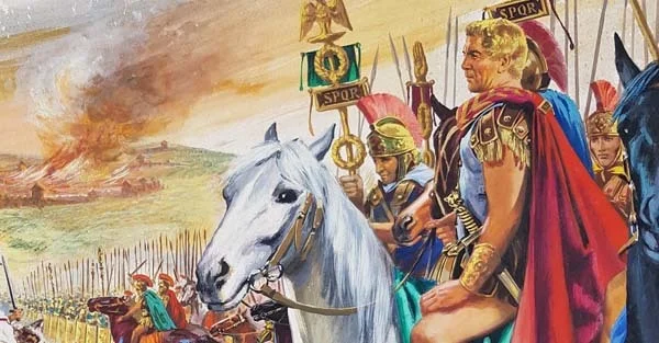 August 2. The Battle of Zela. How Caesar came, saw, conquered. - Series calendar of events, My, History (science), Caesar, Battle, Rome, Longpost