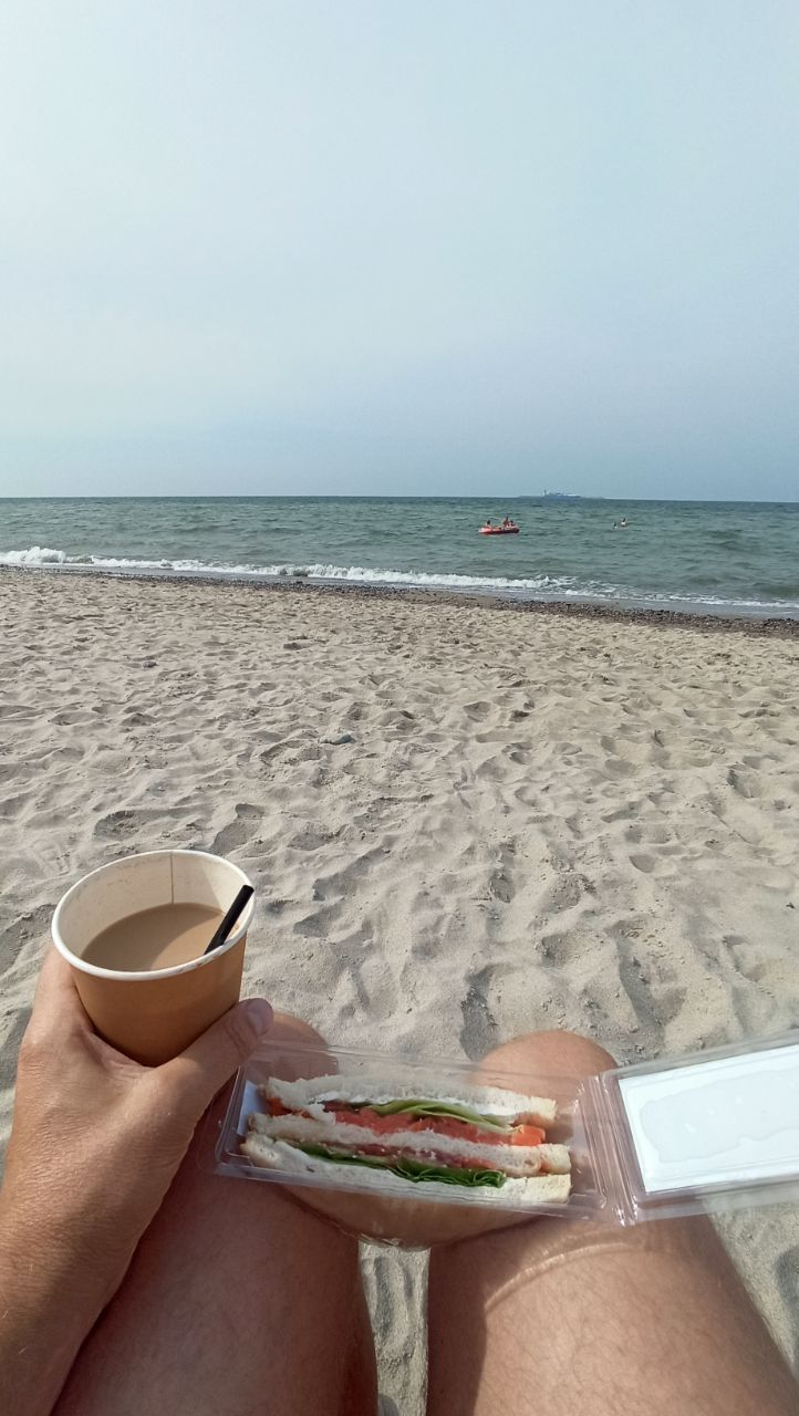 Let's end the week right - My, Sea, Relaxation, Beach, Summer, Baltic Sea, Kaliningrad, Kaliningrad region, Travels, Travel across Russia, Interesting places, Tourism, Longpost