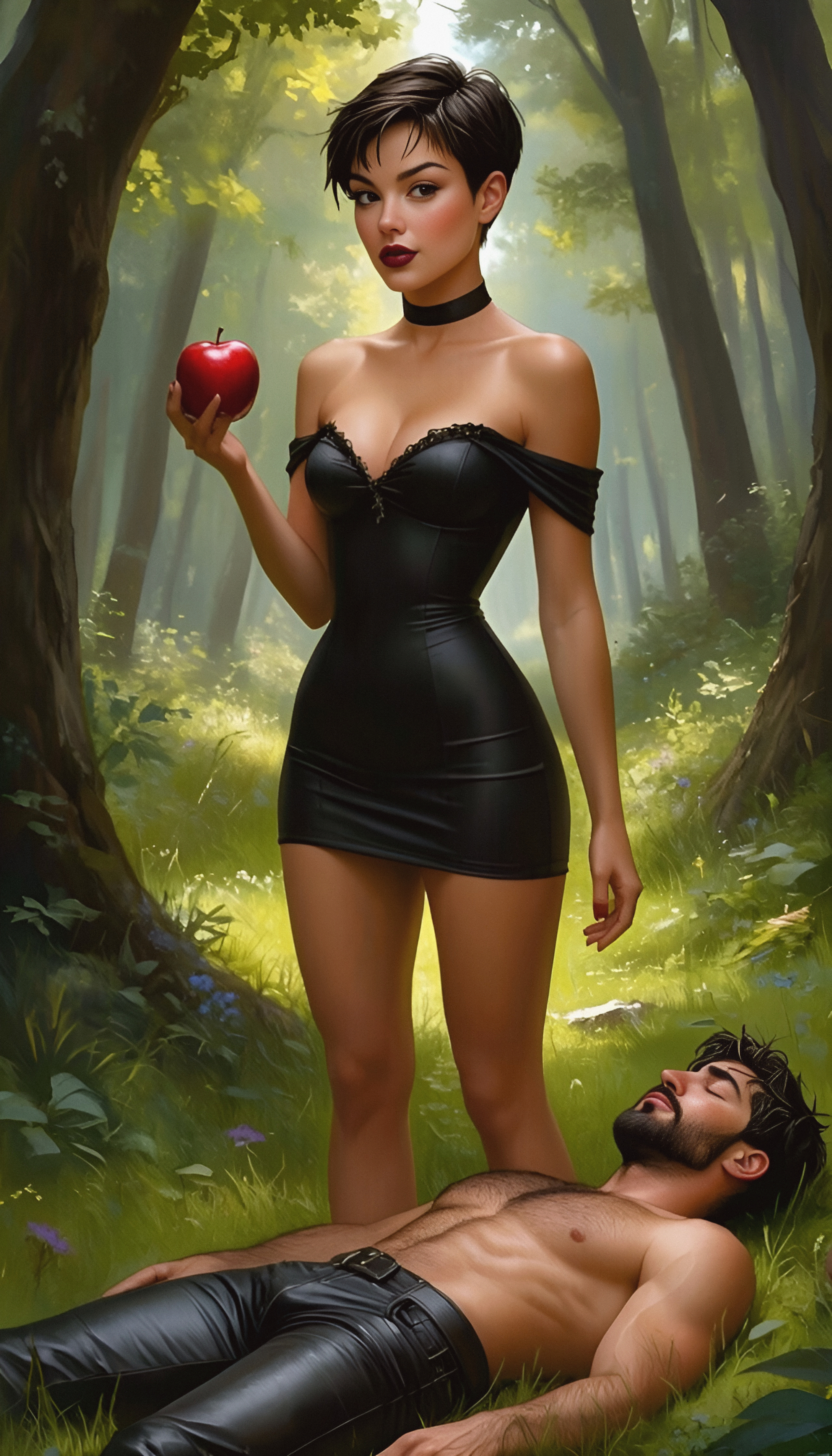 Disney Princesses - My, Neural Network Content, Art, Neural network art, Girls, Longpost