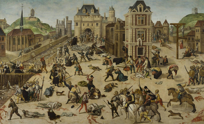 Варфоломеевская ночь 1572 год