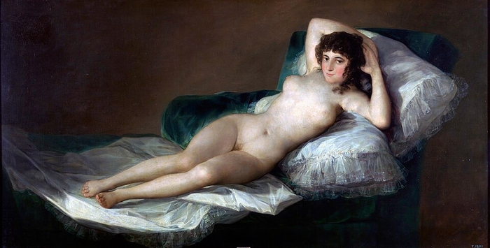 Франсиско Гойя. Маха обнаженная. Ок. 1797-1800