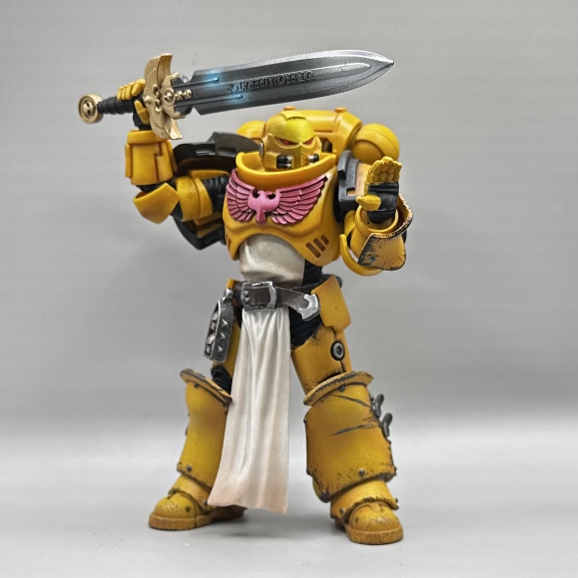 Корделл Сиррон - Серия Сыны Искупления, Моё, Warhammer 40k, Joy toy, Imperial Fists, Adeptus Astartes, Wh miniatures, Хобби, Длиннопост