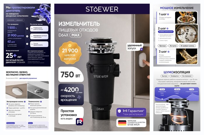 ������������ ������� ������� STOEWER ����� D64X MAX