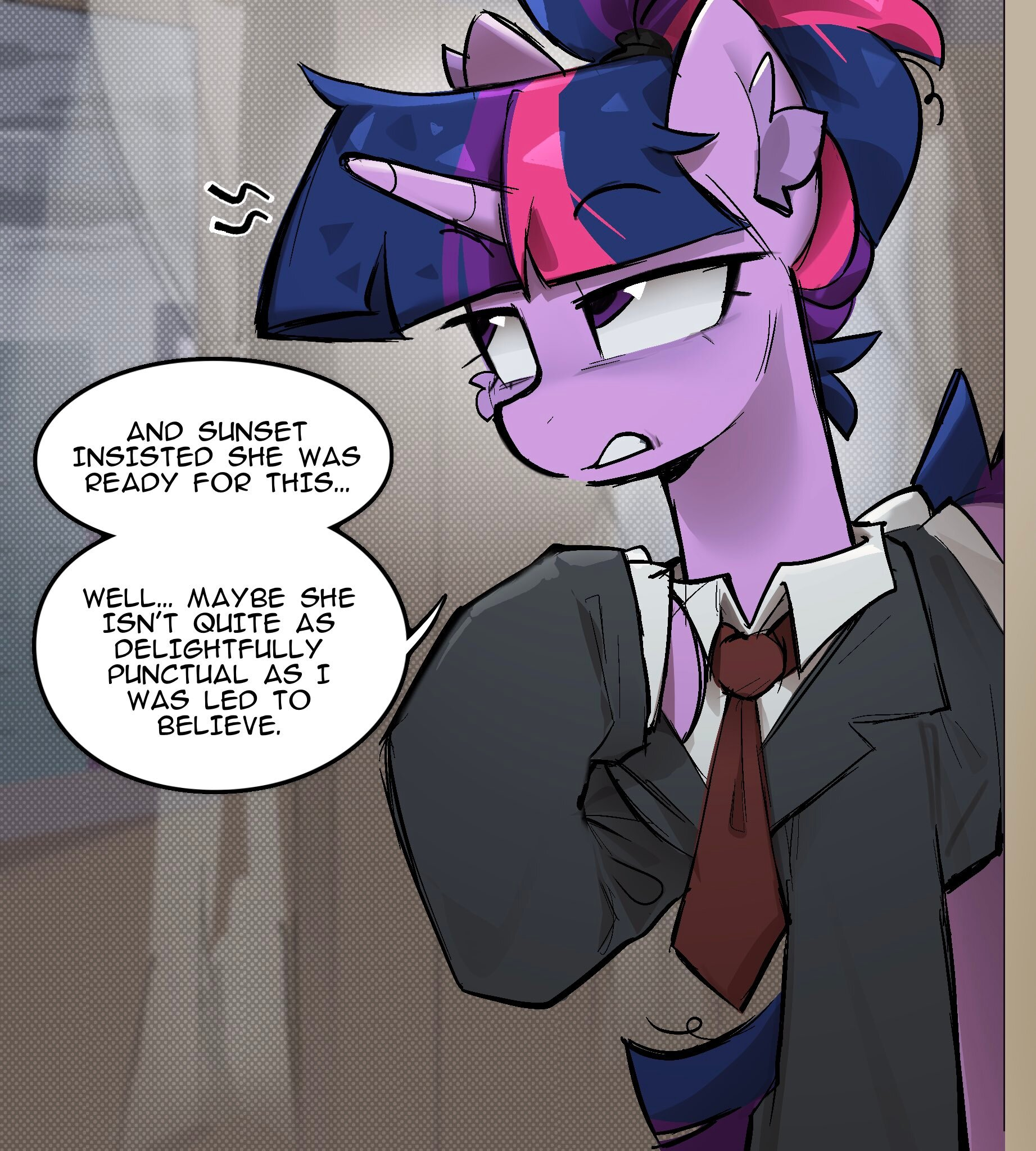 Second Shift. Part 2 - Series Office workers, My little pony, Twilight sparkle, Fluttershy, Longpost