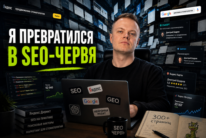 Я сделал 300+ страниц на своём сайте и, кажется, немного поехал на SEO