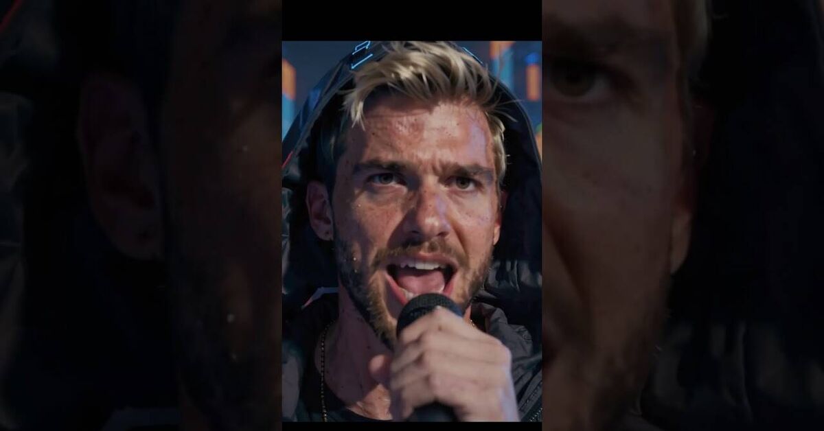 When you went into a mine for five minutes and woke up a week later with a finished video. The second teaser for the Minecraft track. - My, Neural Network Content, Minecraft, Teaser, Music, Video, Memes, Creation, Youtube, Short videos