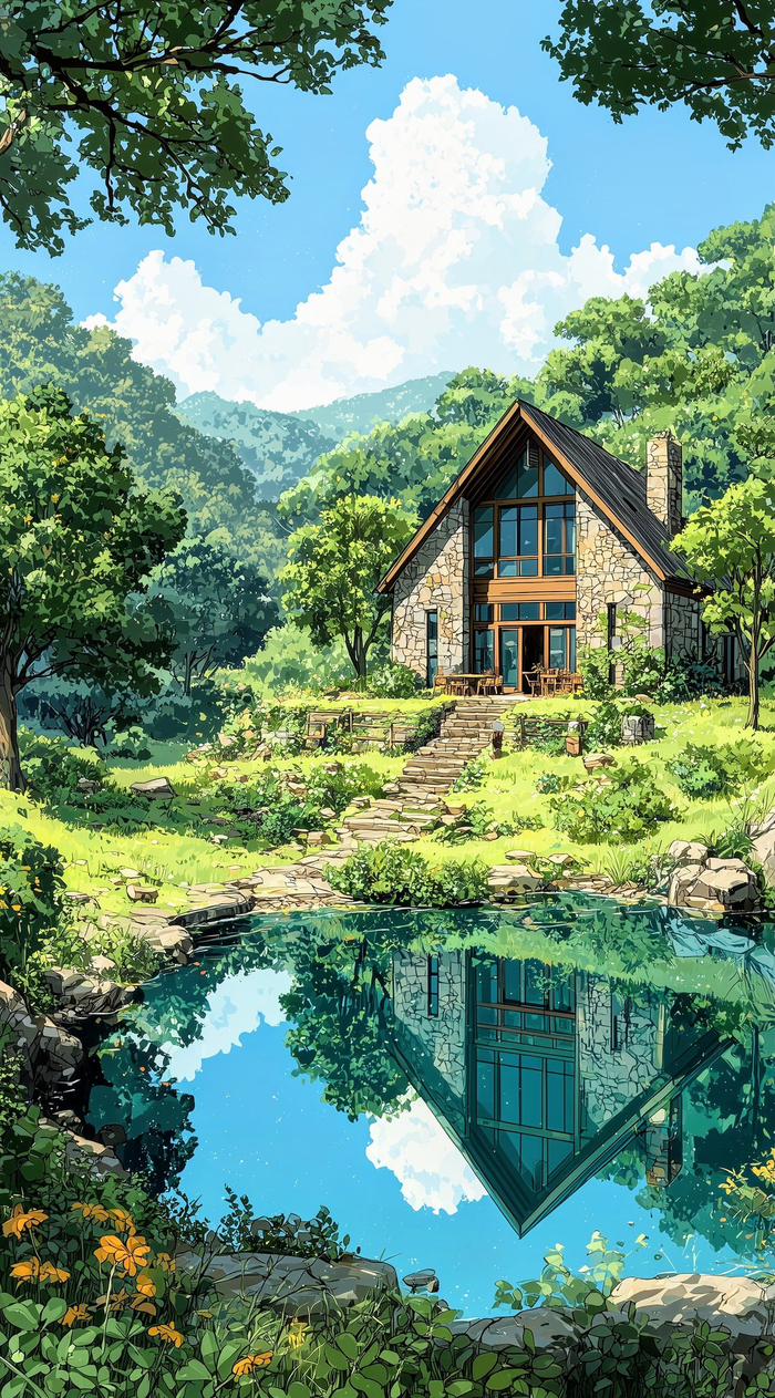 Living peacefully in the forest