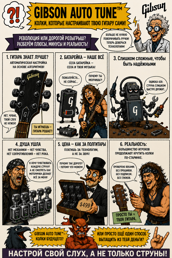 ��� �������������� ����� G force auto tune �� Gibson. (� ���������� � ����� ����������� �����)