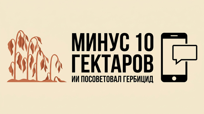 Фермер год доверял ИИ, спросил про сорняки — и за сутки потерял 10 гектаров кунжута