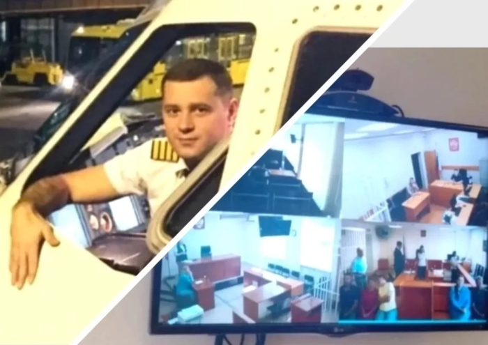 Сергей Белов до ЧП с самолётом/ Сергей Белов по ВКС в судебном заседании 13 августа 2026 года / Сергей Белов/ Ксения Ермакова / Коллаж АиФ
