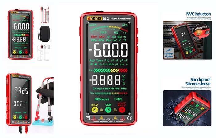 ���������� Aneng 682, � ����������, � �������� �����������, � ������