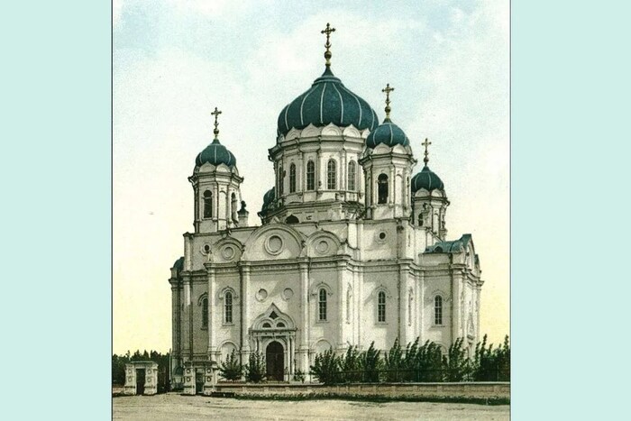 Троицкий кафедральный собор. Томск, начало XX века.