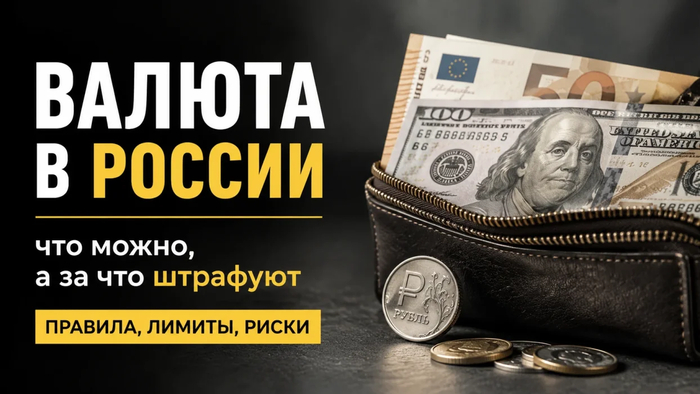 Купить $5 000 у знакомого или отправить $100 000 за кордон: за что ЦБ и налоговая оштрафуют в 2026 году