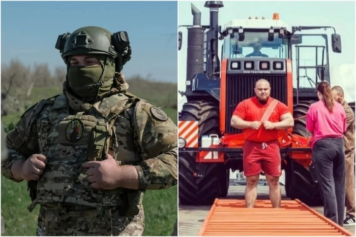Тимофей Поталов - самый сильный человек в стране - отправился на СВО. Фото: из архива героя публикации.