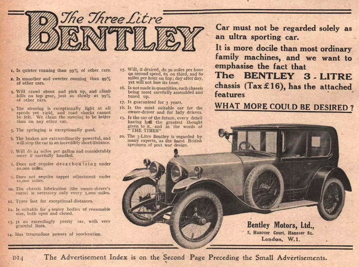 ������� �������� Bentley Motors � ������� Autocar