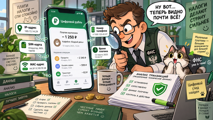 IP, MAC и SIM в выписках ФНС: мифы и реальность налогового контроля
