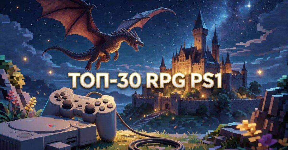 Top 30 Best Role-Playing Games for PS1 - My, Neural Network Content, Artificial Intelligence, Rutube, Playstation, Video