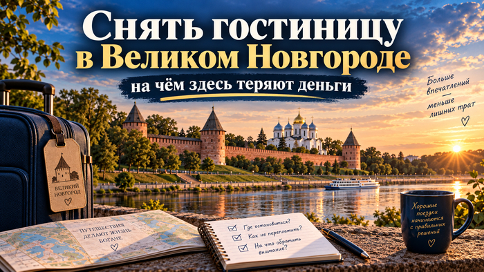 Снять гостиницу в Великом Новгороде: разбор, на чём здесь теряют деньги