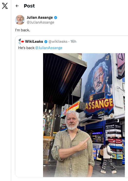 <a href="https://pikabu.ru/story/osnovatel_wikileaks_dzhulian_assanzh_obyavil_o_svoem_vozvrashchenii_14341604?u=https%3A%2F%2Fx.com%2FJulianAssange%2Fstatus%2F2100571158777045331&t=https%3A%2F%2Fx.com%2FJulianAssange%2Fstatus%2F2100571158777045331&h=0dd8e436b2d5e349e1e06f43eb85e81edef91e8b" title="https://x.com/JulianAssange/status/2100571158777045331" target="_blank" rel="nofollow noopener">https://x.com/JulianAssange/status/2100571158777045331</a>