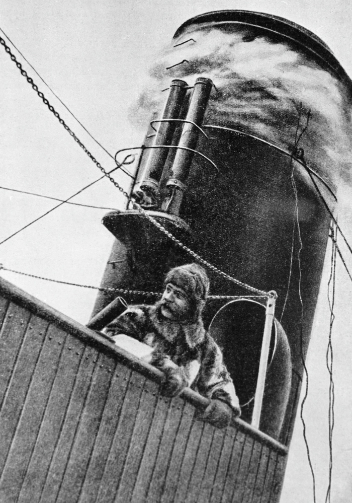 Капитан парохода «Челюскин» Владимир Иванович Воронин на мостике, 1934 год. Фото: РИА Новости Фото: РИА Новости