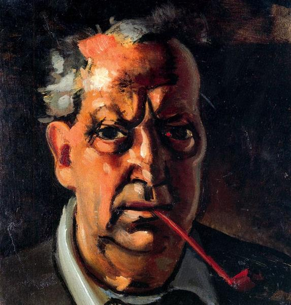 автопортрет 1953 г